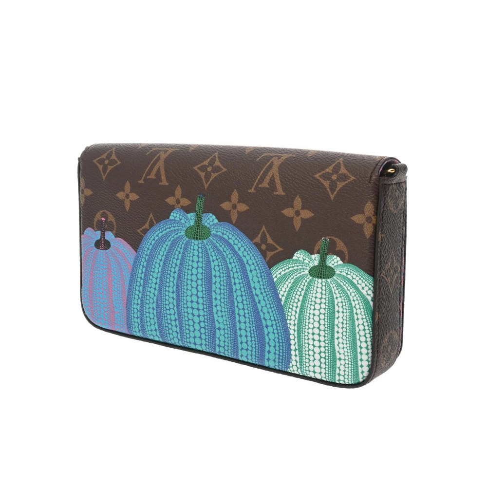 Louis Vuitton Monogram Collaboration Yayoi Kusama Felicie Pochette Brown